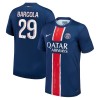 Paris Saint-Germain Bradley Barcola 29 Hjemme 2024-25 - Herre Fotballdrakt